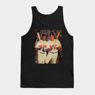 Kirby Puckett and Kent Hrbek in Minnesota Twins Tank Top